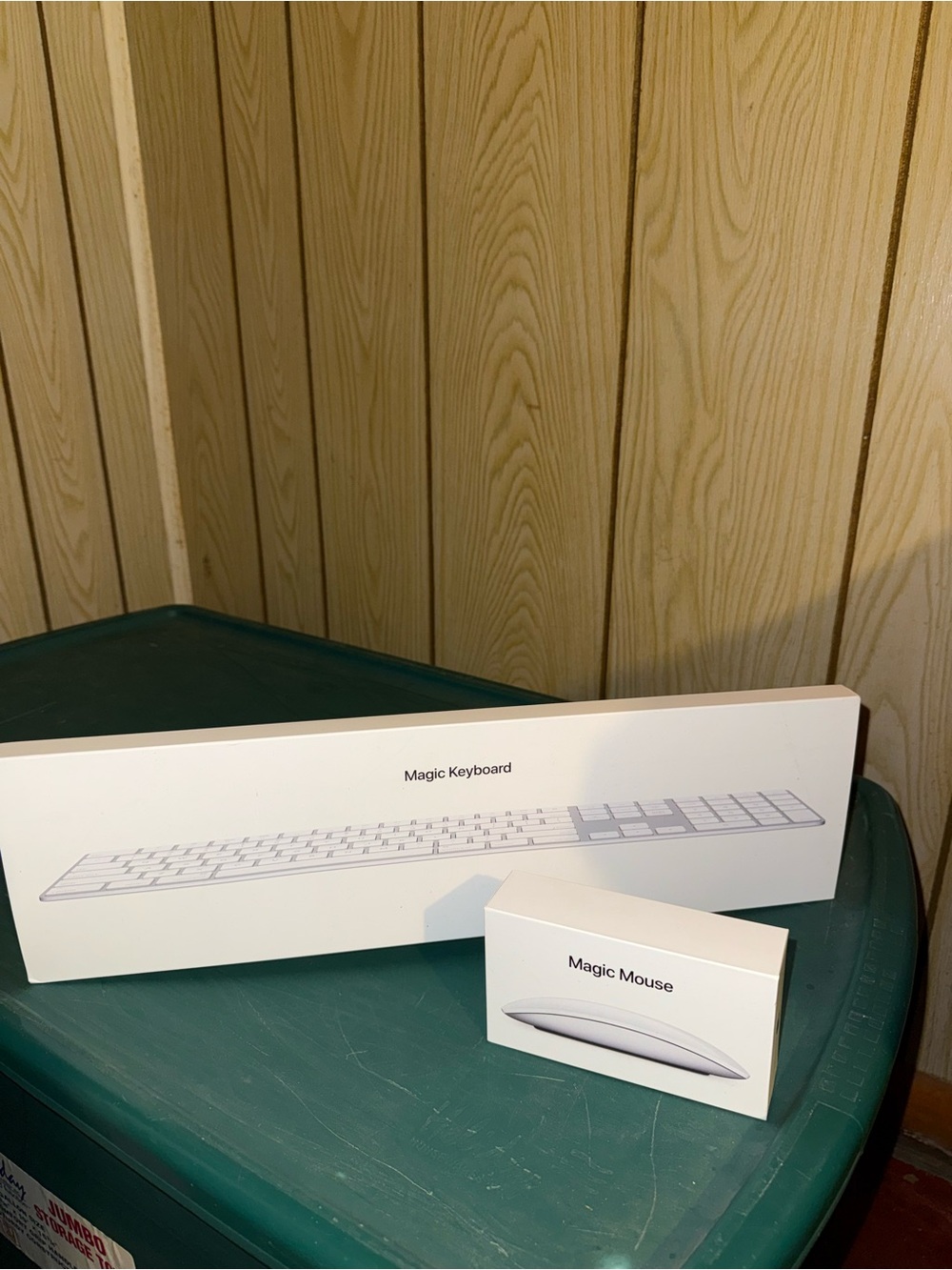 New (opened) Apple Magic Keyboard and Magic Mouse